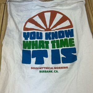 White Long Sleeve Tee